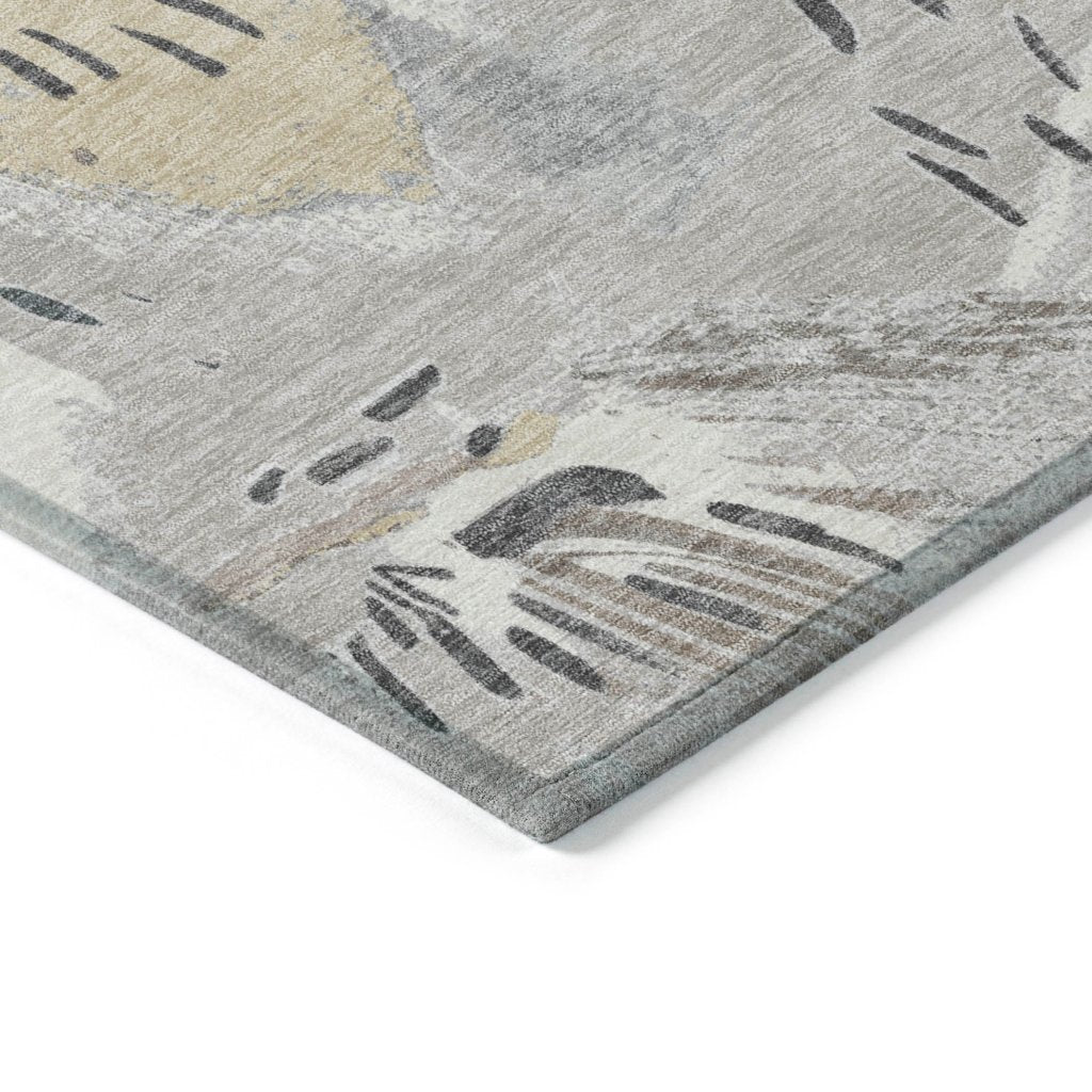 Isarion Brown Washable Indoor - Outdoor Rug - LOOMLAN - LOOMLAN Rugs - Outdoor Rugs