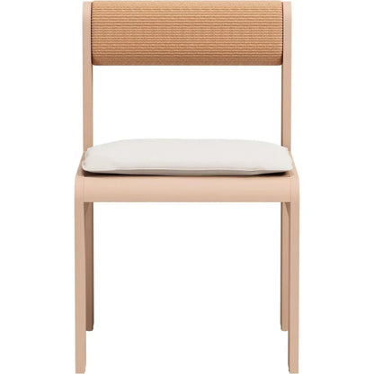 Zuo Modern Island Aluminum Brown Dining Chair 2PC