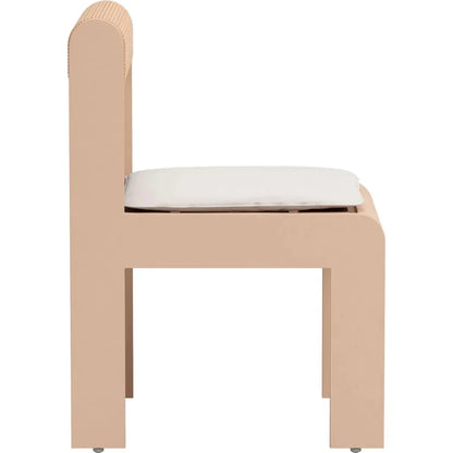Zuo Modern Island Aluminum Brown Dining Chair 2PC
