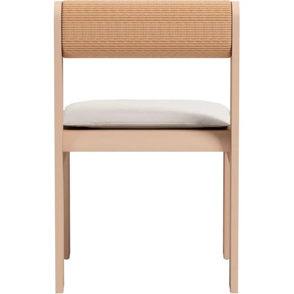 Zuo Modern Island Aluminum Brown Dining Chair 2PC