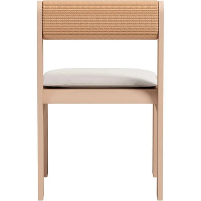 Zuo Modern Island Aluminum Brown Dining Chair 2PC