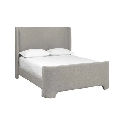 Ives Velvet Performance Fabric Bed Frame