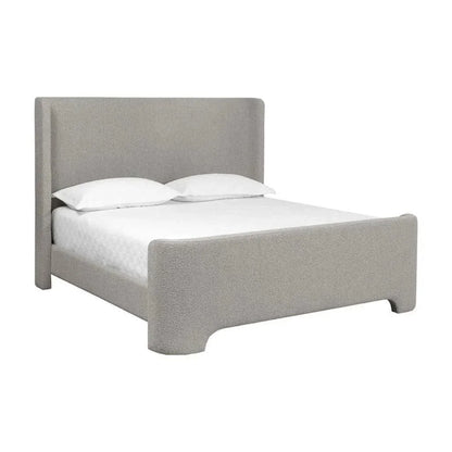Ives Velvet Performance Fabric Bed Frame