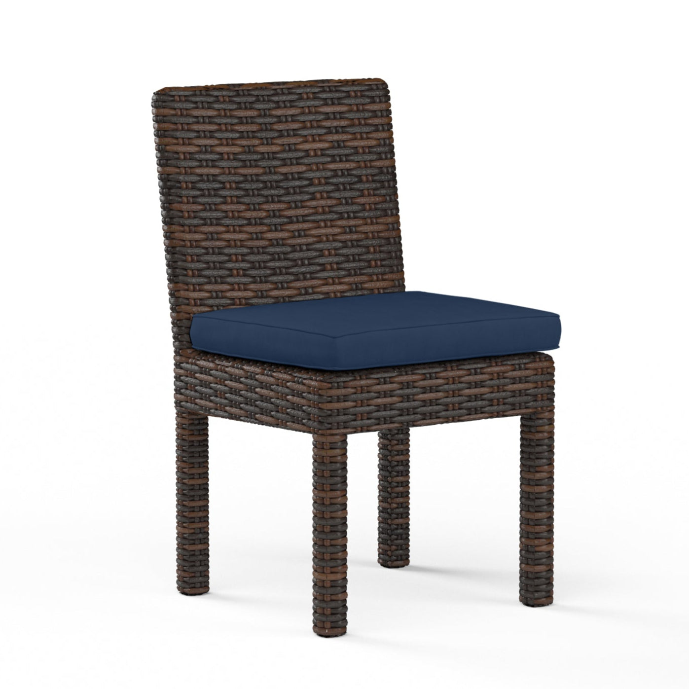 Montecito Sunbrella Upholstered Armless Outdoor Dining Chair (Set of 2)