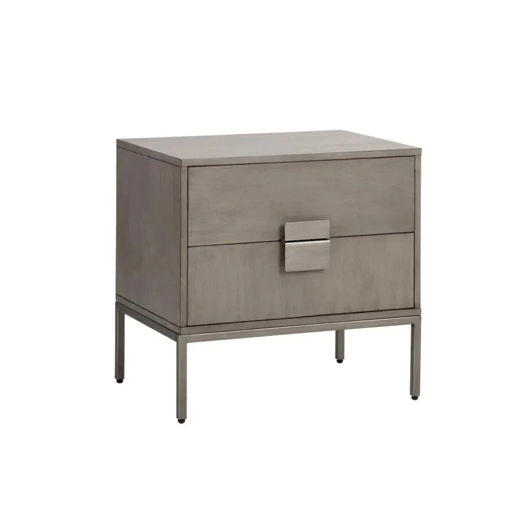 SUNPAN Jade Wooden Unique Nightstand