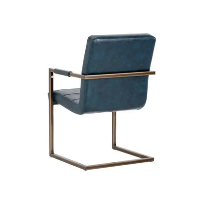 SUNPAN Jafar Leather Dining Armchair 2PC