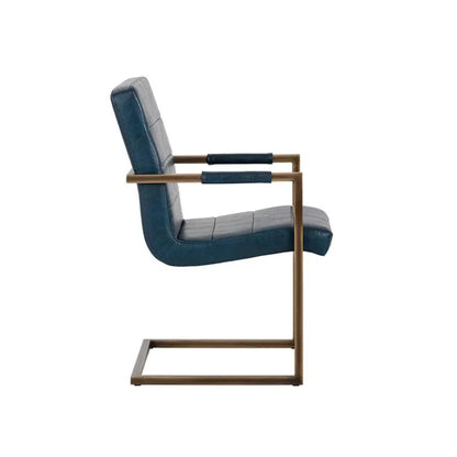 SUNPAN Jafar Leather Dining Armchair 2PC