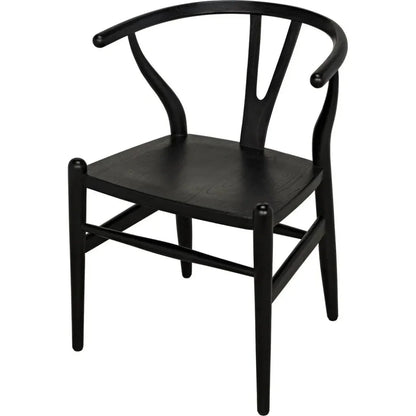 James Relax Chair, Charcoal Black - LOOMLAN - Noir - Dining Chairs