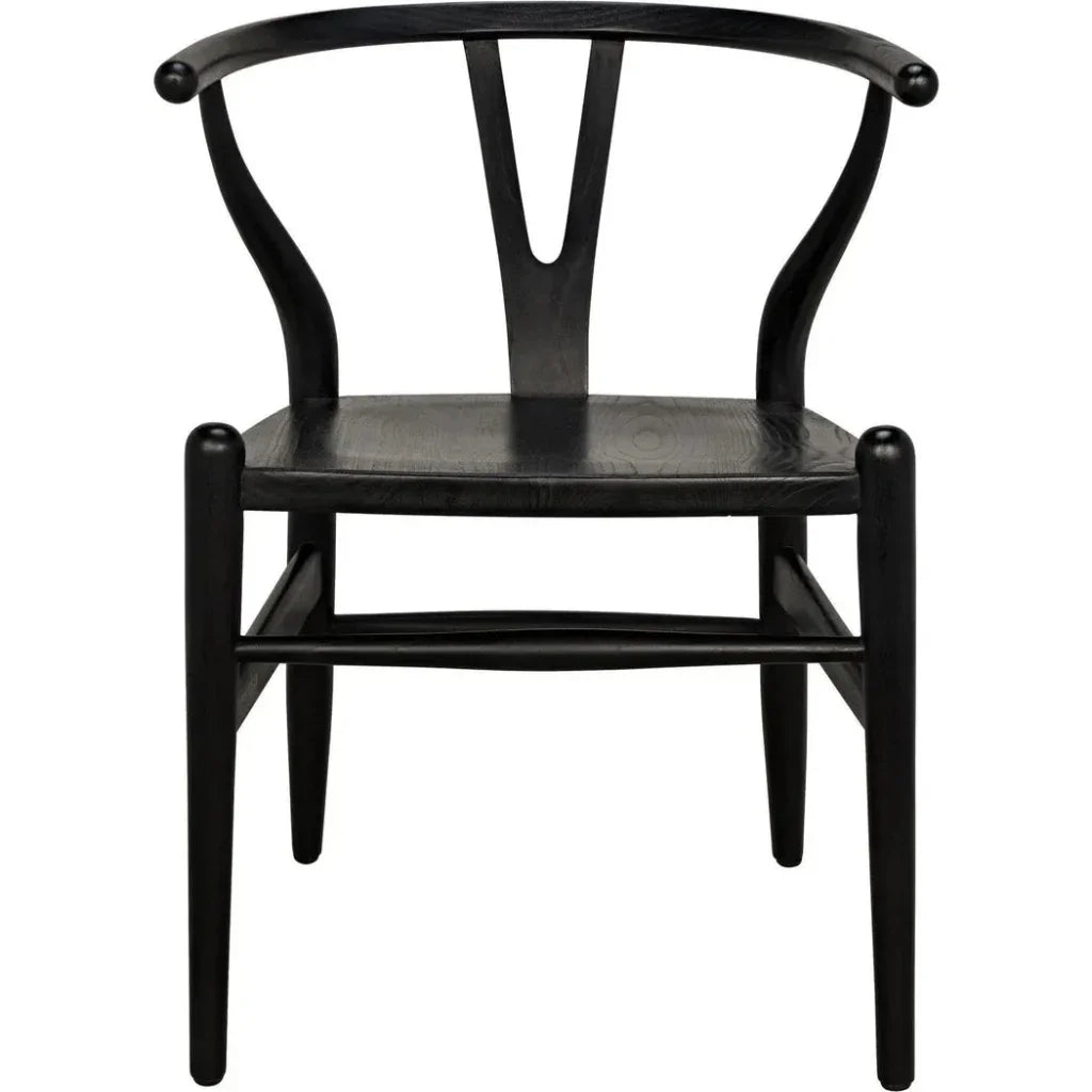 James Relax Chair, Charcoal Black - LOOMLAN - Noir - Dining Chairs