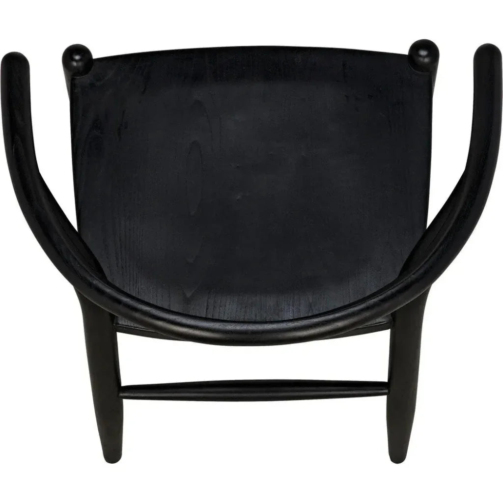 James Relax Chair, Charcoal Black - LOOMLAN - Noir - Dining Chairs