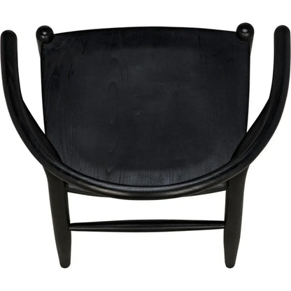 James Relax Chair, Charcoal Black - LOOMLAN - Noir - Dining Chairs