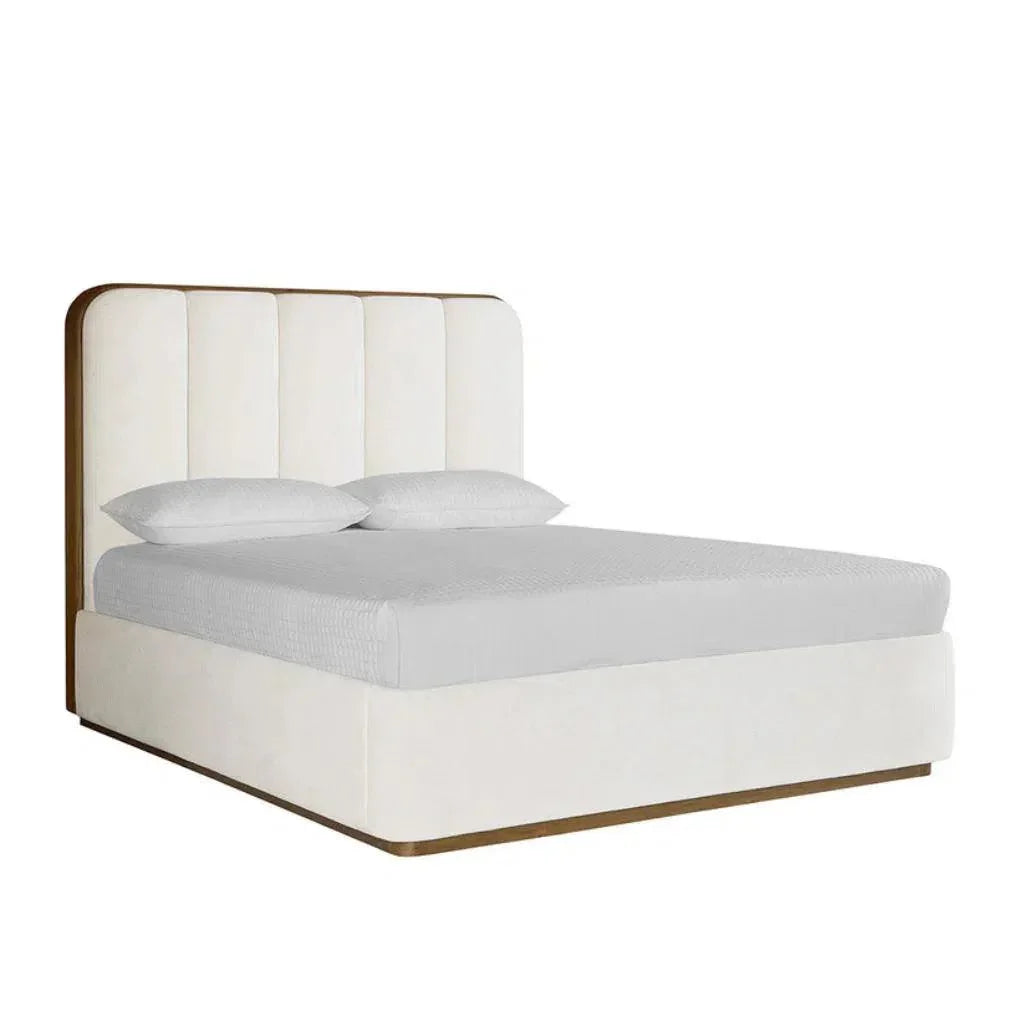 SUNPAN Jamille Fabric Super Plushed Bed