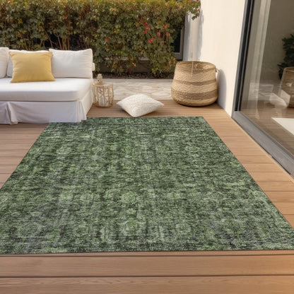 LOOMLAN Rugs Jane Green Washable Indoor-Outdoor Rug