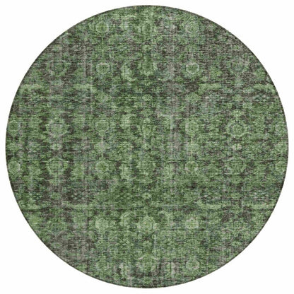 LOOMLAN Rugs Jane Green Washable Indoor-Outdoor Rug