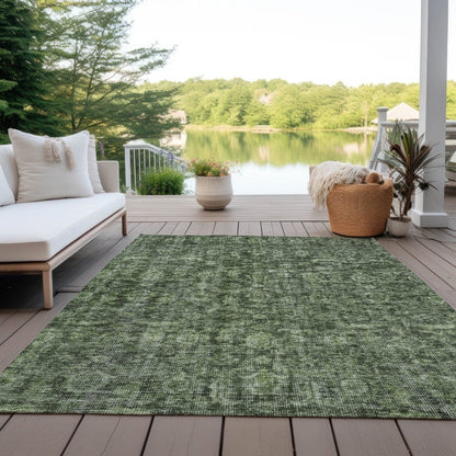 LOOMLAN Rugs Jane Green Washable Indoor-Outdoor Rug