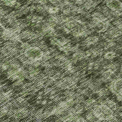 LOOMLAN Rugs Jane Green Washable Indoor-Outdoor Rug