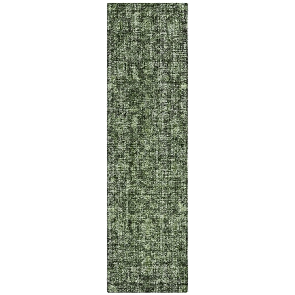 LOOMLAN Rugs Jane Green Washable Indoor-Outdoor Rug