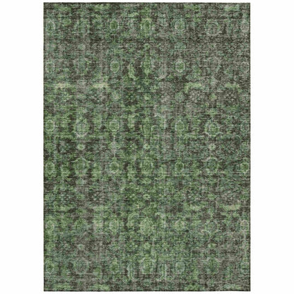 LOOMLAN Rugs Jane Green Washable Indoor-Outdoor Rug
