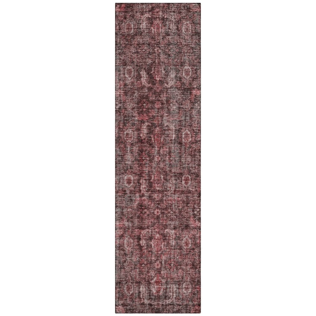 LOOMLAN Rugs Jane Pink Washable Indoor-Outdoor Rug