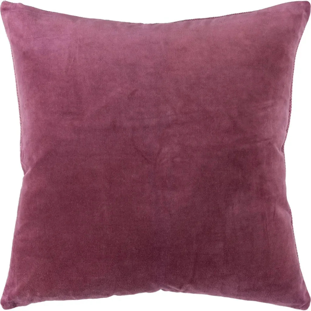 Jasmine Velvet Throw Pillow For Couch Down Insert