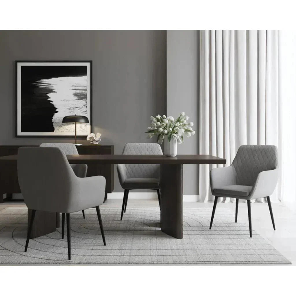 SUNPAN Jayna Fabric Dining Armchair