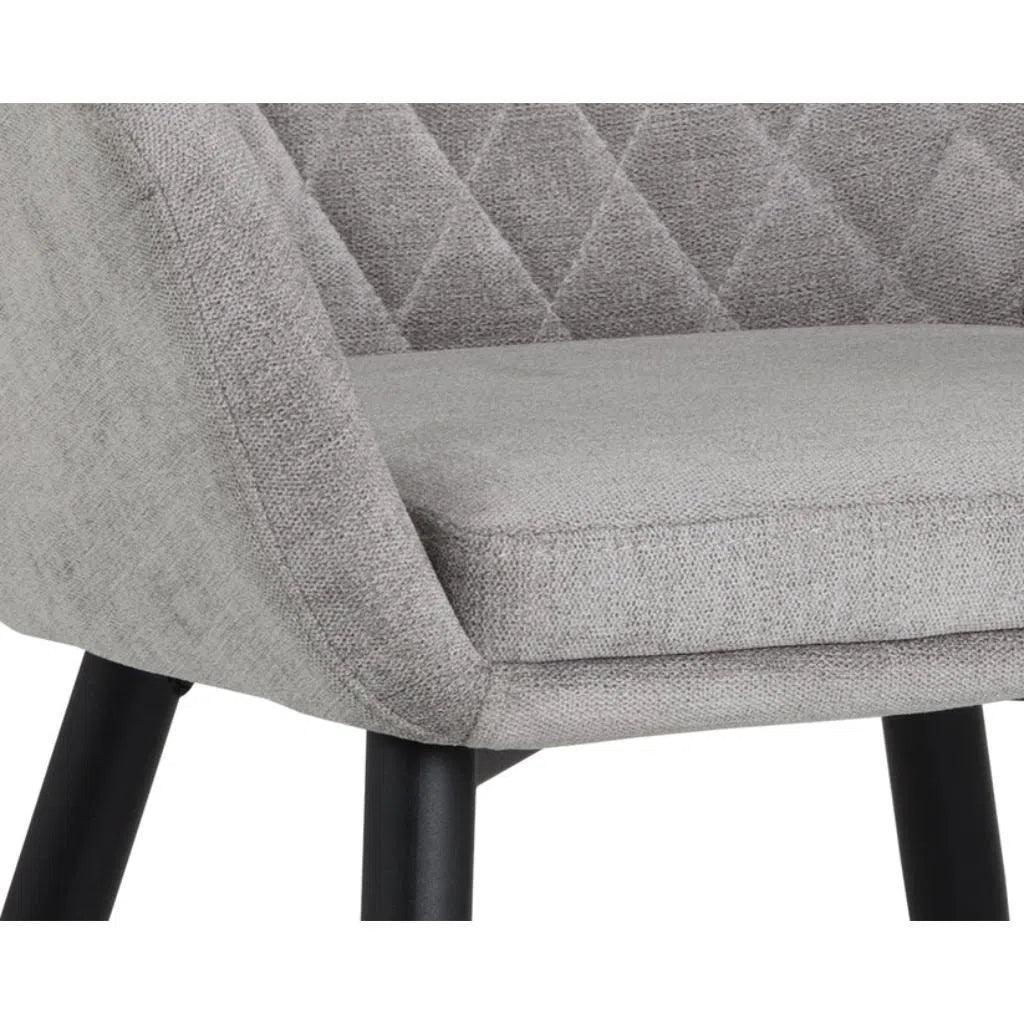 SUNPAN Jayna Fabric Dining Armchair