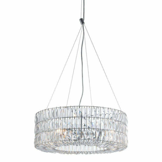 Jena Ceiling Lamp Chrome - Sideboards and Things Brand_Zuo Modern, Color_Silver, Depth_20-30, Features_Adjustable Height, Finish_Polished, Height_30-40, Materials_Crystal, Materials_Metal, Metal Type_Steel, Product Type_Pendant, Width_20-30