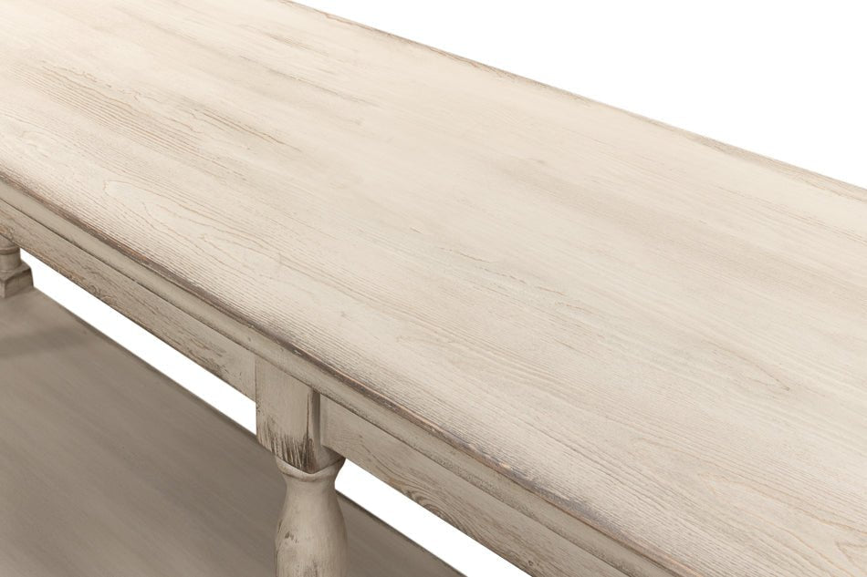 Sarreid Jensen Wooden Rectangular Console Table