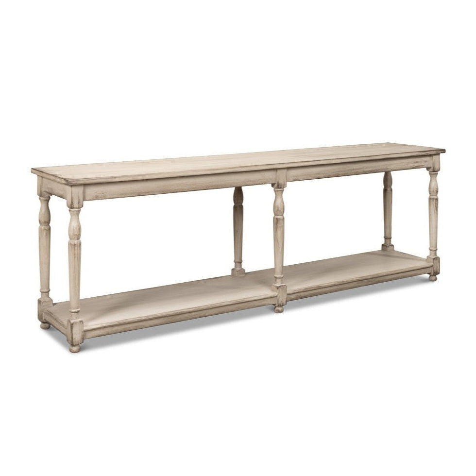 Sarreid Jensen Wooden Rectangular Console Table