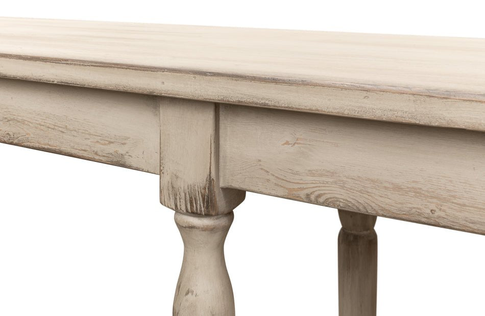 Sarreid Jensen Wooden Rectangular Console Table