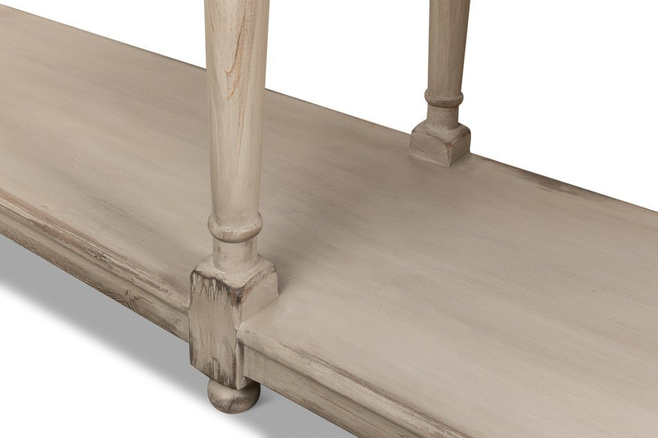 Sarreid Jensen Wooden Rectangular Console Table