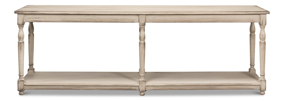 Sarreid Jensen Wooden Rectangular Console Table