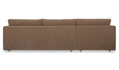 Bryn Performance Fabric Sectional Left