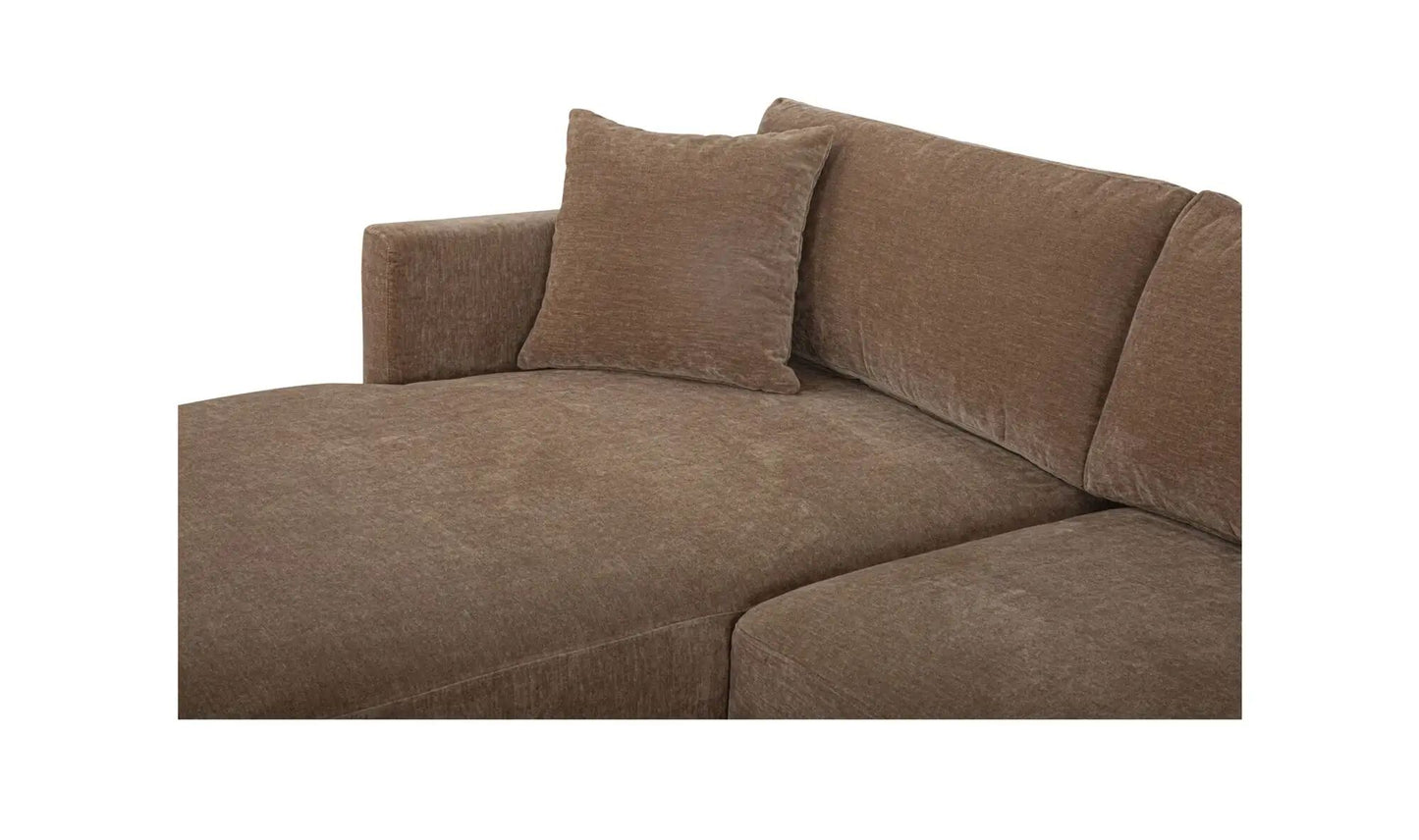 Bryn Performance Fabric Sectional Left