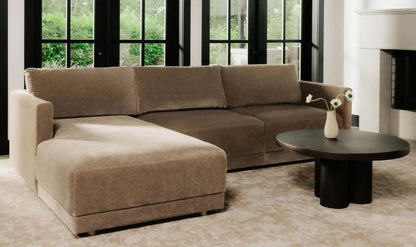 Bryn Performance Fabric Sectional Right