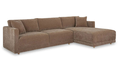 Bryn Performance Fabric Sectional Right