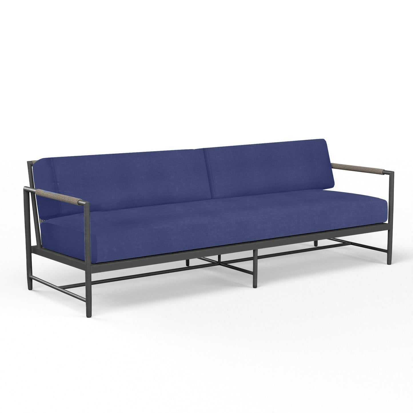 Pietra Modern Sunbrella Upholstered Comfort Outdoor Sofa