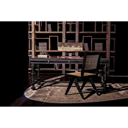 Joseph Side Chair, Charcoal Black - LOOMLAN - Noir - Dining Chairs