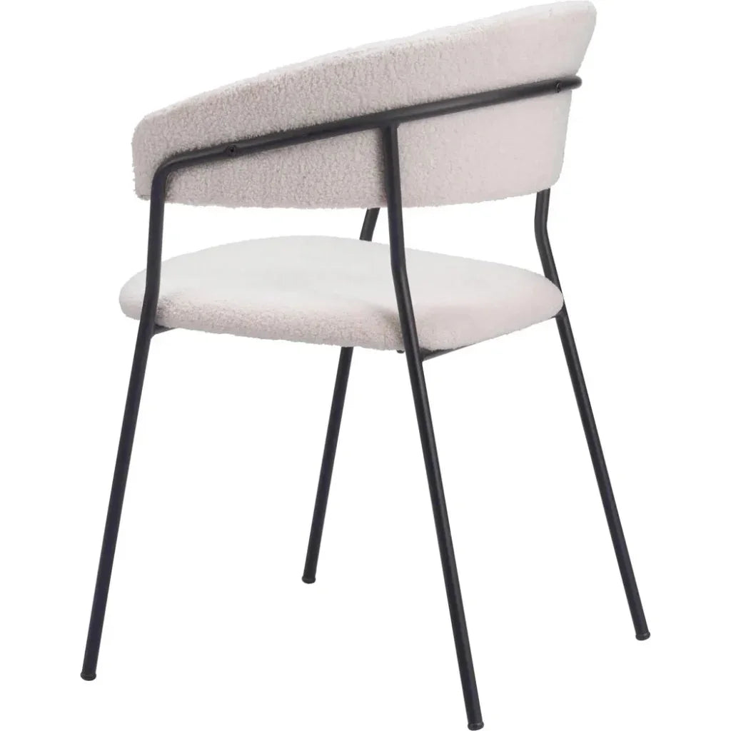 Josephine Performance Fabric Dining Chair 2PC - LOOMLAN - Zuo Modern - Dining Chairs