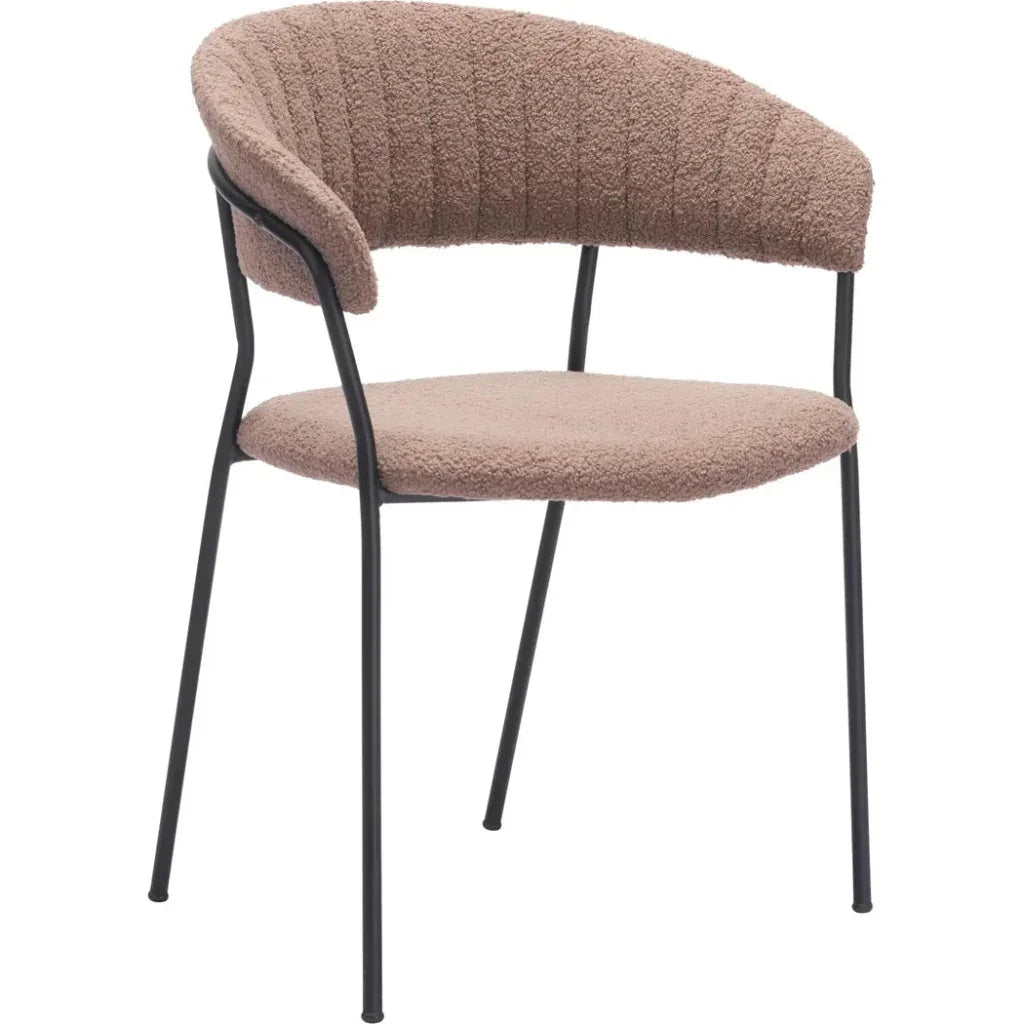 Josephine Performance Fabric Dining Chair 2PC - LOOMLAN - Zuo Modern - Dining Chairs
