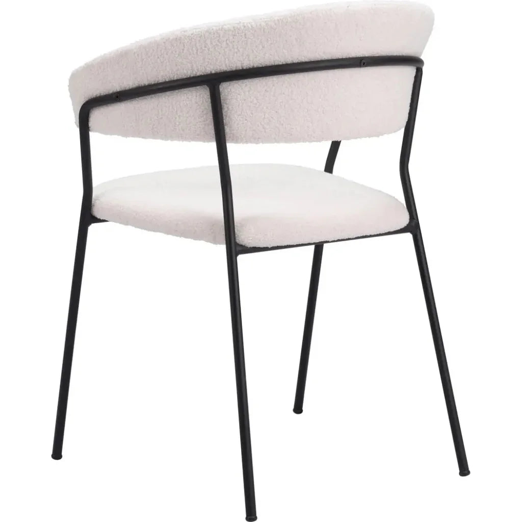 Josephine Performance Fabric Dining Chair 2PC - LOOMLAN - Zuo Modern - Dining Chairs