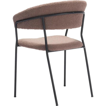 Josephine Performance Fabric Dining Chair 2PC - LOOMLAN - Zuo Modern - Dining Chairs