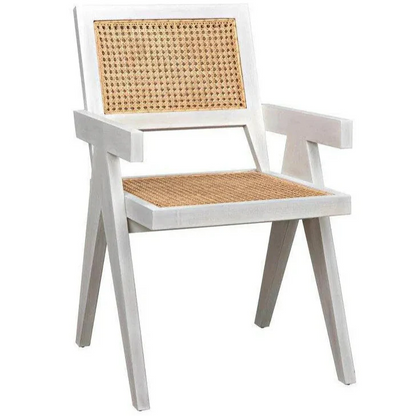 Noir Jude Solid Wooden Armchair