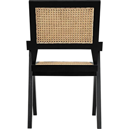 Noir Jude Solid Wooden Armchair