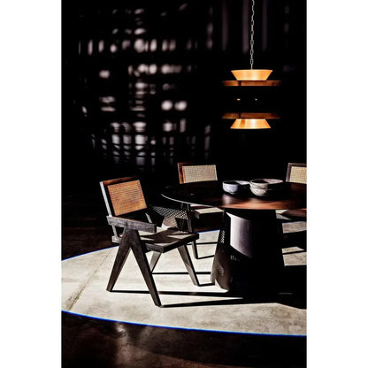 Noir Jude Solid Wooden Armchair