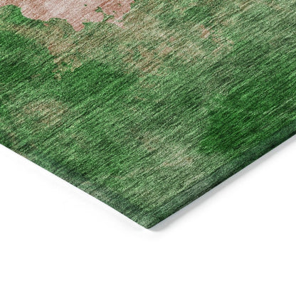 LOOMLAN Rugs Julian Pink Washable Indoor-Outdoor Rug