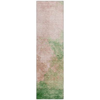 LOOMLAN Rugs Julian Pink Washable Indoor-Outdoor Rug