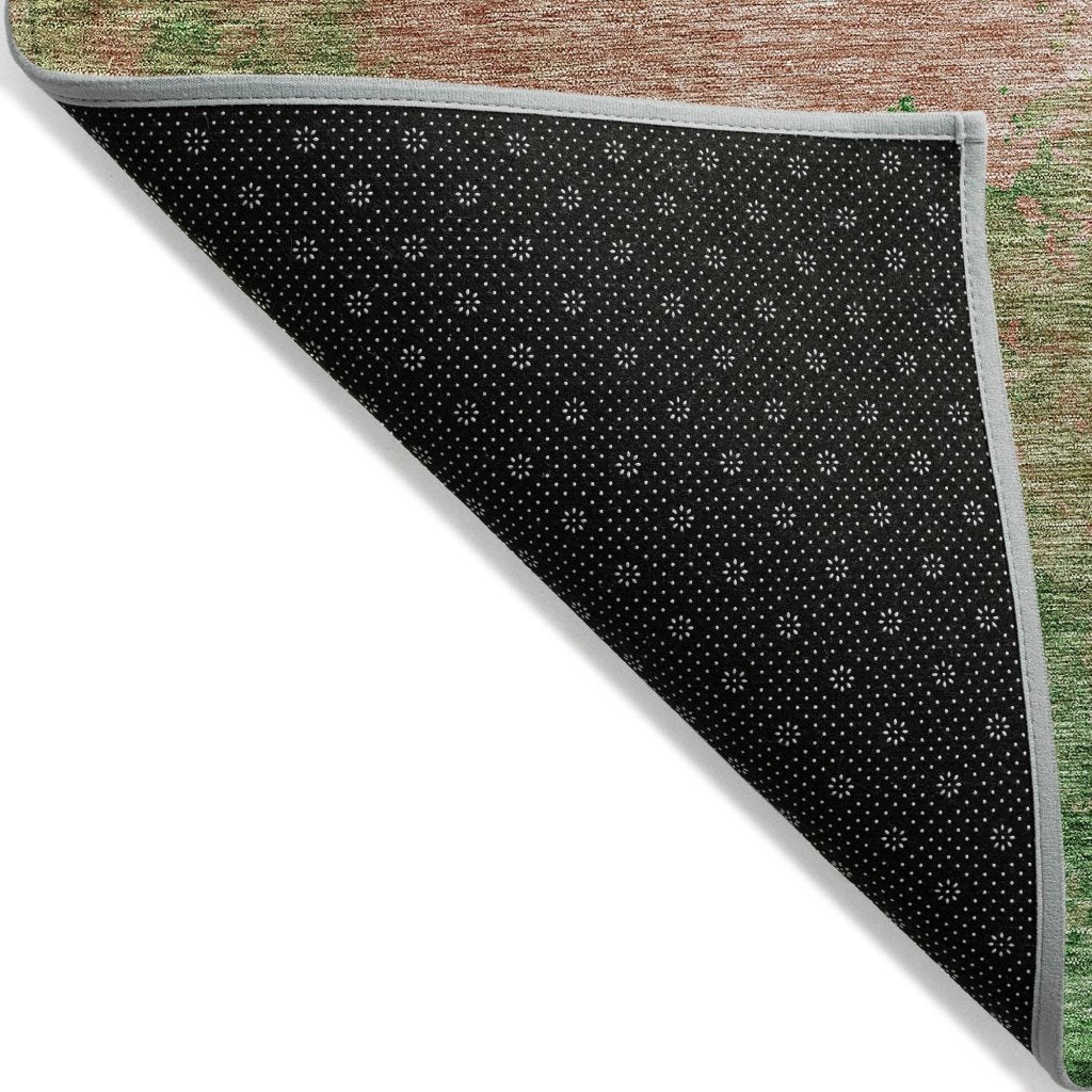 LOOMLAN Rugs Julian Pink Washable Indoor-Outdoor Rug