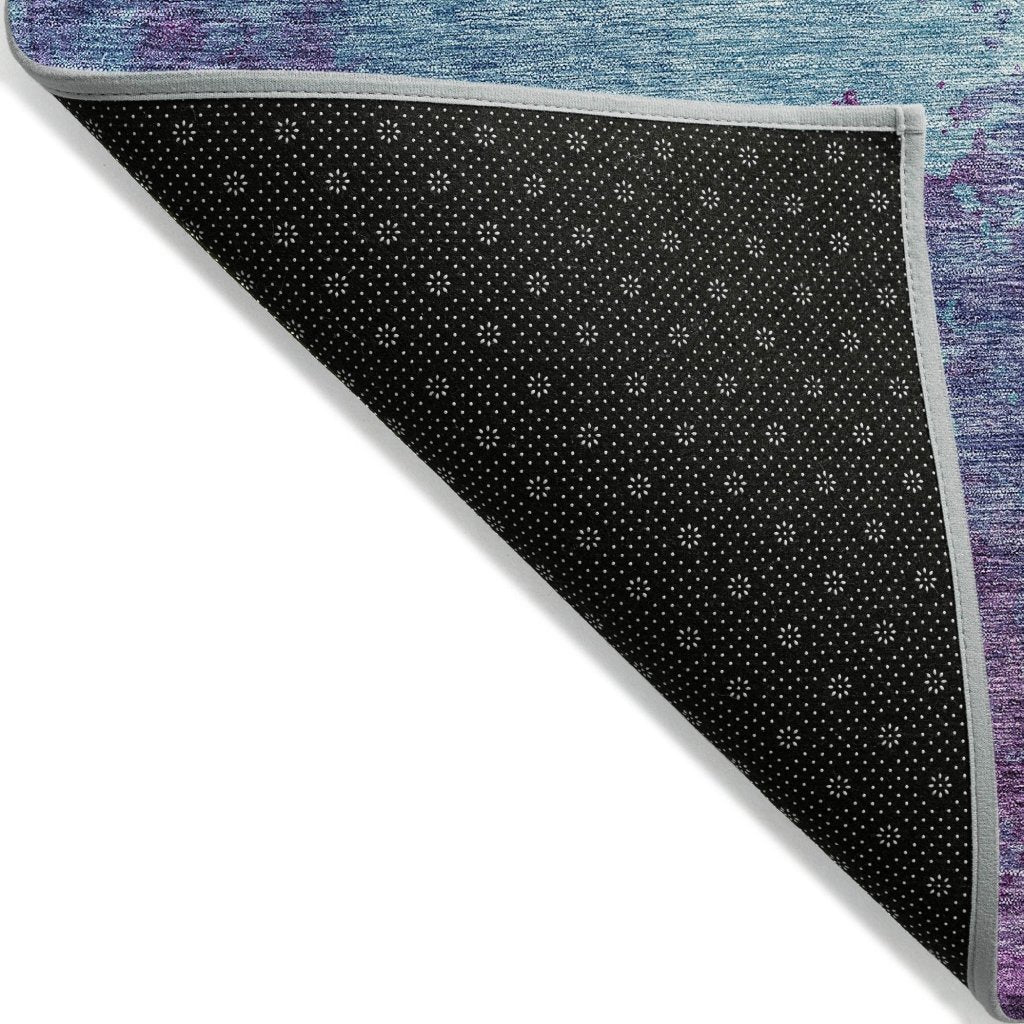 LOOMLAN Rugs Julian Sky Washable Indoor-Outdoor Rug