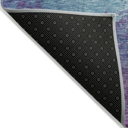 LOOMLAN Rugs Julian Sky Washable Indoor-Outdoor Rug